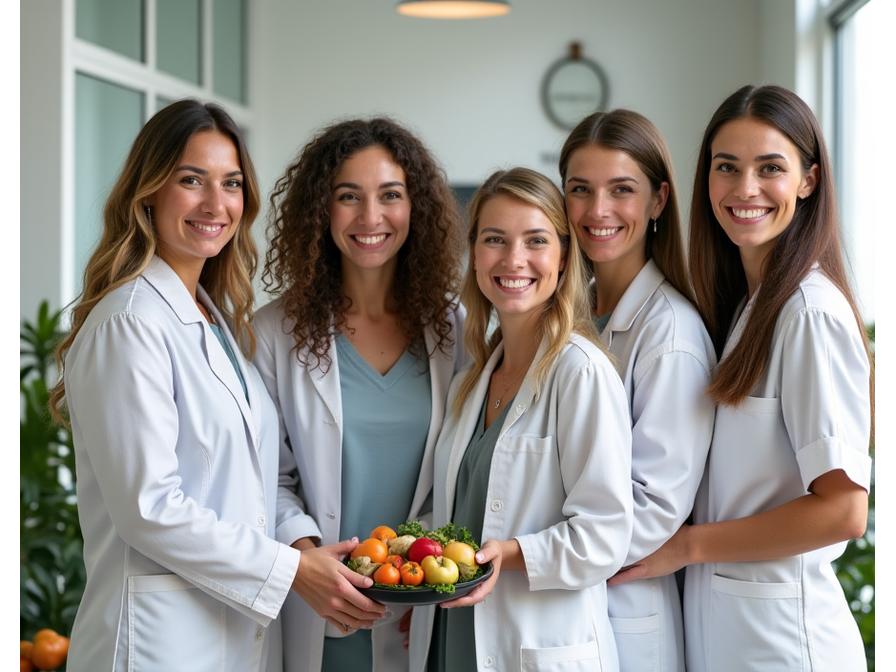 Equipo de nutricionistas especialistas