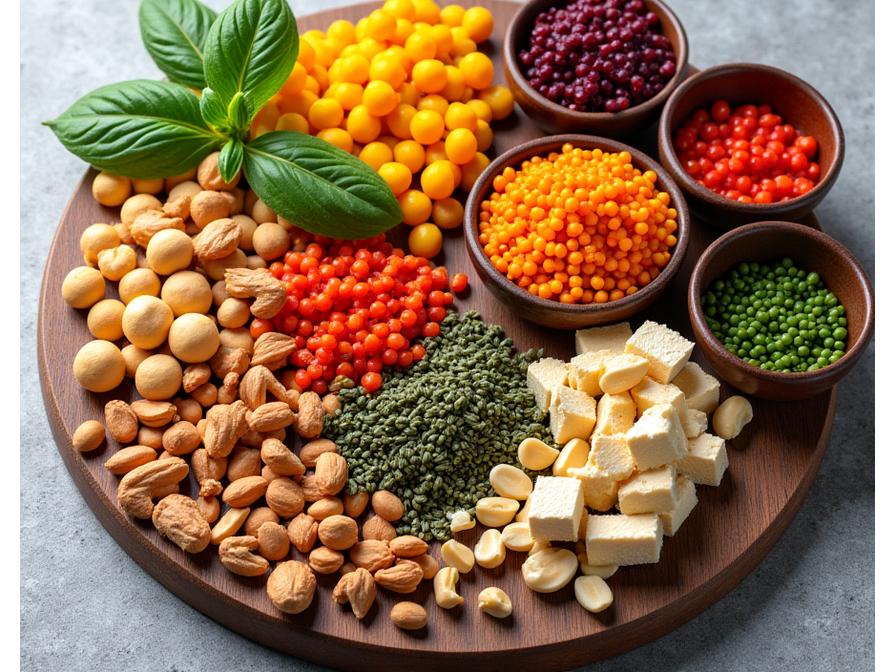Fuentes de proteína vegetal